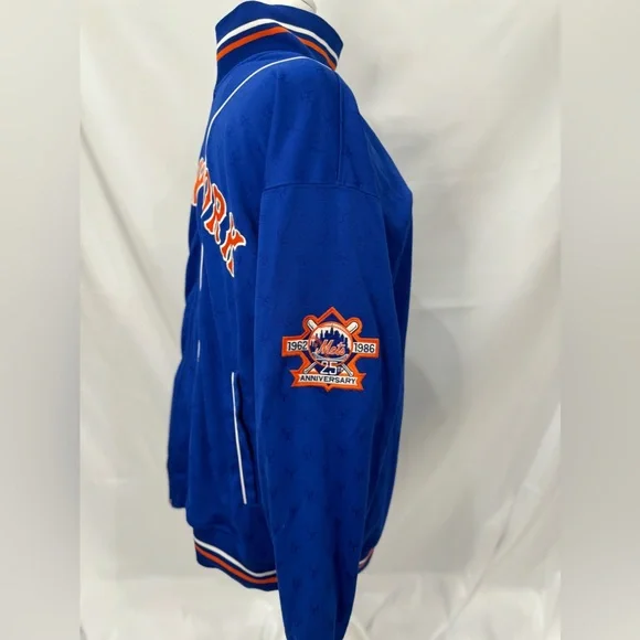 MLB Vintage NY Mets 25th Anniversary Jacket — 1986 - Picture 3 of 10